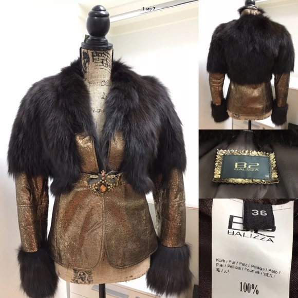 B2 BALIZZA Genuine Premium Fur and Lamb Jacket - Picture 2 of 7